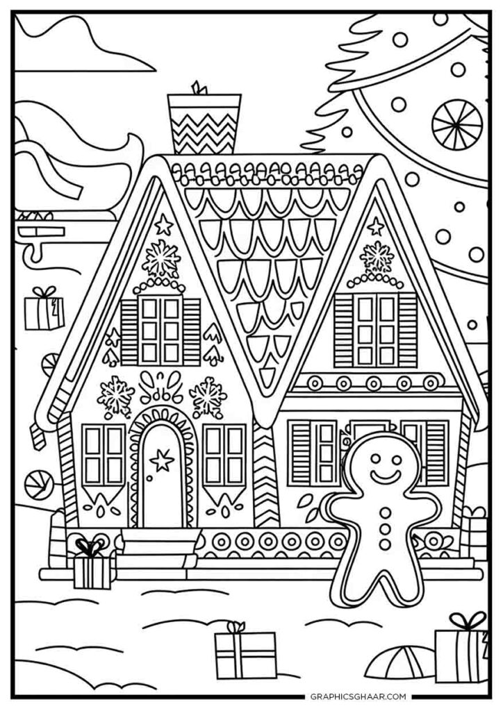 Gingerbread House at the North Pole