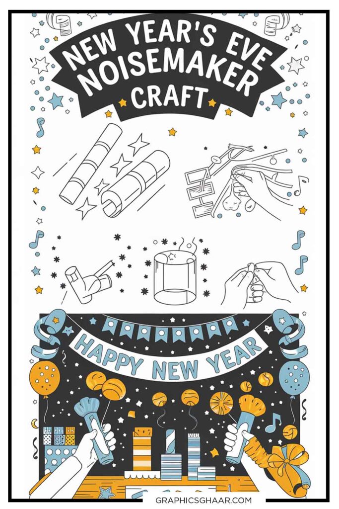 New Year's Eve Noisemaker Craft