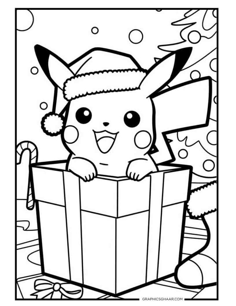 Pikachu as Christmas Gift
